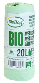 BioBag Biopose 20 L - Biologisk nedbrytbar og komposterbar186836