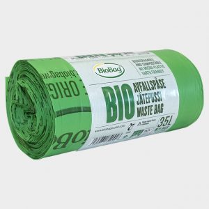 BioBag avfallssekk 35 liter-spesial-komposterbar og biologisk nedbrytbar-184011